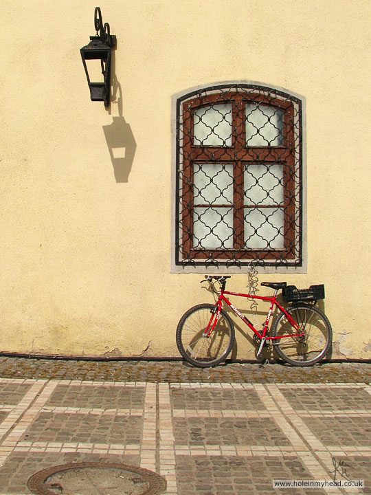 Bike outside The Council House